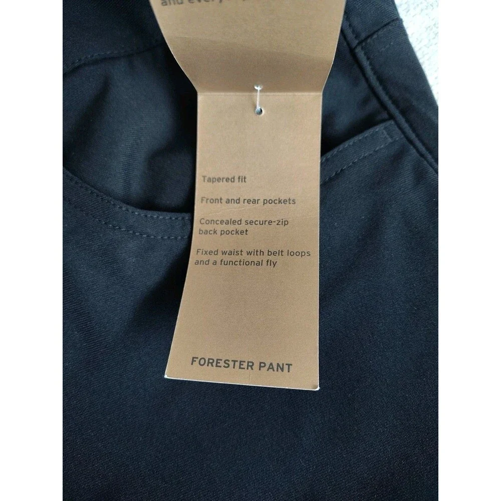 NWT Eddie Bauer Mens 36x30 Forester Pant Tapered Fit Concealed Pocket Utility